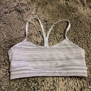Lululemon athletic bras SZ 4 gray